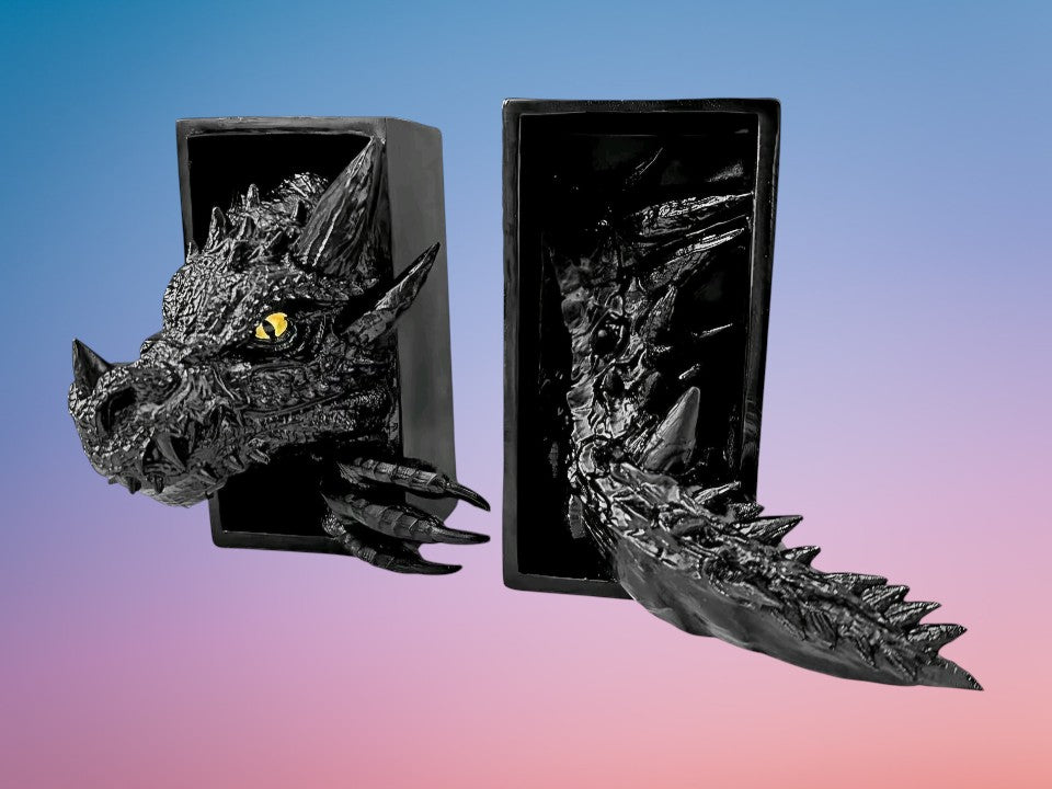 Dragon Head and Tail Bookend