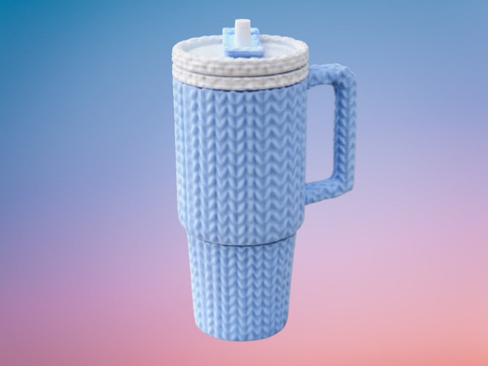 Knitted Stanley Lip Balm Holder, Lot of 10